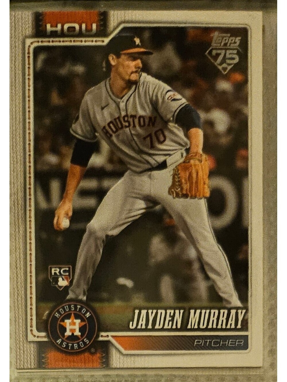 2026 Topps #664 Jayden Murray NM-MT RC Rookie Houston Astros